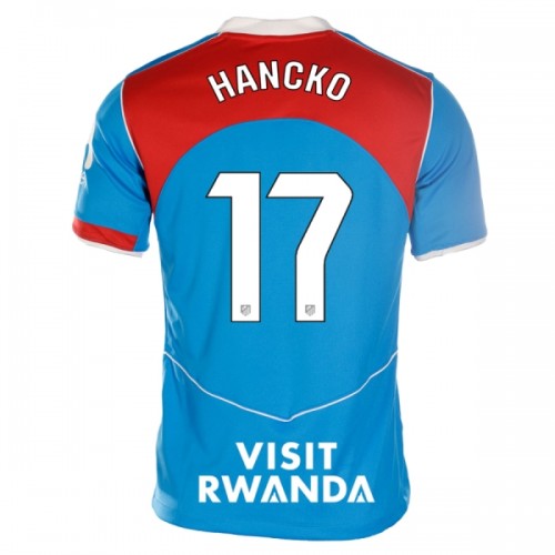 Officiële Voetbalshirt Atlético Madrid Hancko 17 Derde 2025-26 - Heren Officiële Voetbalshirt Atlético Madrid Hancko 17 Derde 2025-26 - Heren